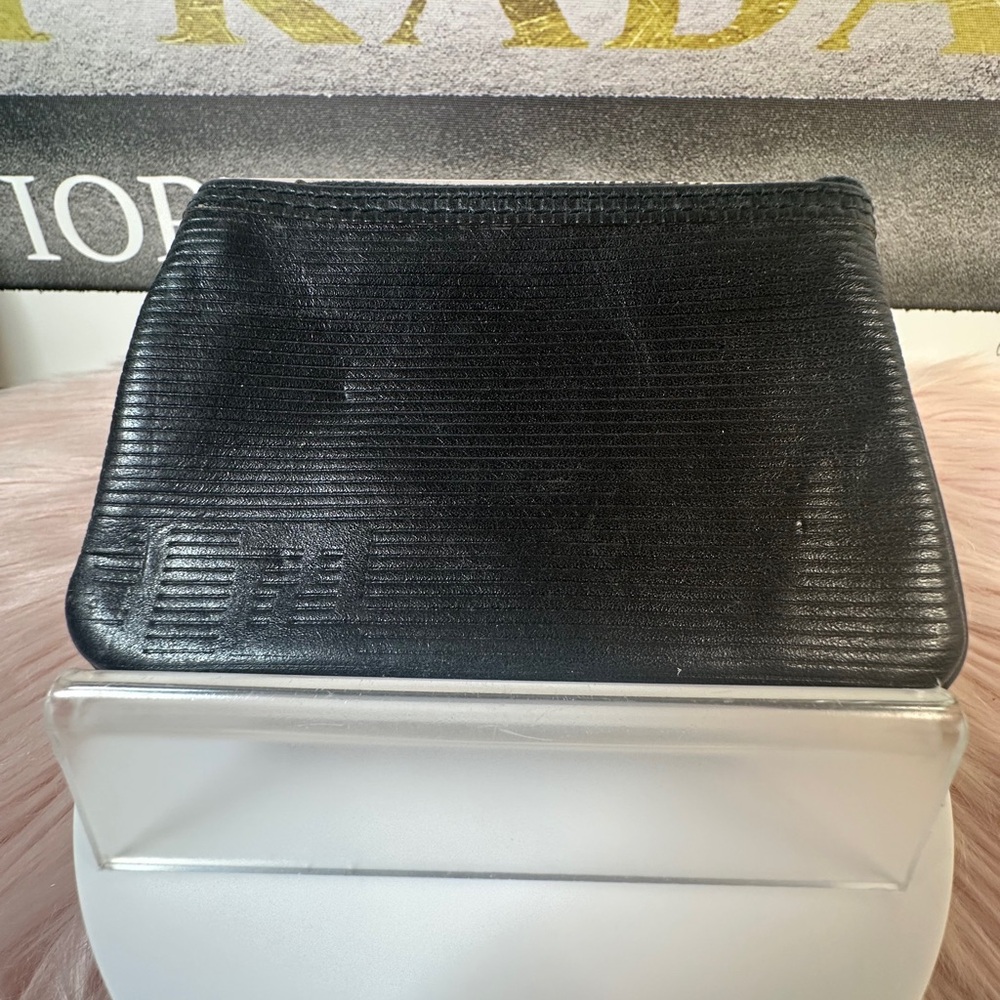 Fendi Black and Gold Textured Bag